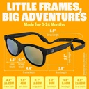 Baby Sunnies Sunglasses 0-24 month (Black)