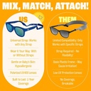 Baby Sunnies Sunglasses 0-24 month (Navy Blue)