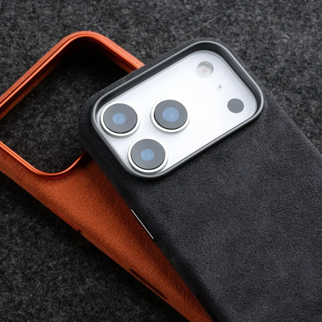 Melkco Alcantara Magsafe Case For Iphone 17 Pro Max (Dark Blue)