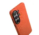 Melkco Alcantara Magsafe Case For Samsung Galaxy S26 Ultra (Orange)
