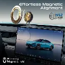 Promate Car Charging Mount Magnetic Wireless 15W Qi2 (Black)