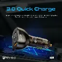 Promate Car Charger 80W (Transparent)