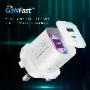 Promate Charging Adapter 33W PD GaNFast™ (White)