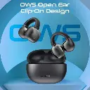 Promate Earbuds AudioFit™ Open Ear Clip On TWS  w/ IntelliTouch (Black)