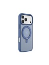 Devia Eleguard Magnetic Shockproof 360°Rotating Stand Case for iPhone 17 Pro Max (Dark Blue)