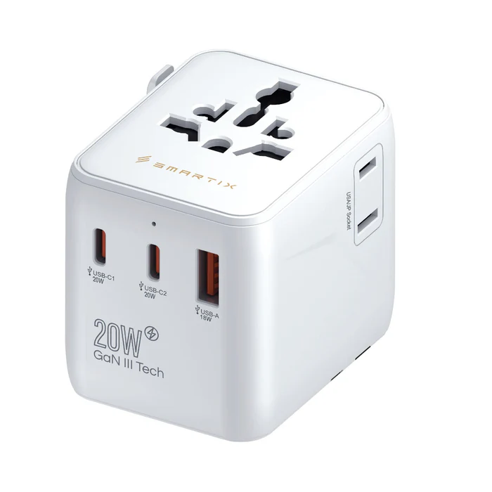 Smartix 20W Premium International Travel Adaptor