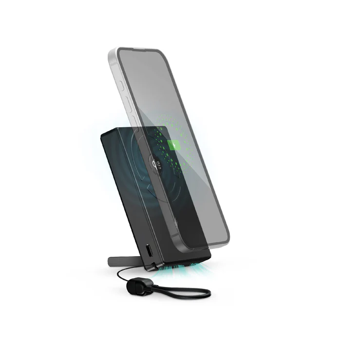 Smartix MagCool Qi2 25W Magnetic Wireless Power Bank 10000mAh 45W USB-C PD (Black)