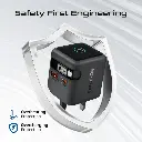 Promate 70W GaNFast™ Wall Charger w/ USB - C Cable (Black)