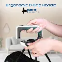 Promate Digital Handheld Luggage Scale • 50Kg Max Capacity (White)