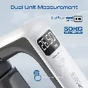 Promate Digital Handheld Luggage Scale • 50Kg Max Capacity (White)