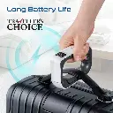 Promate Digital Handheld Luggage Scale • 50Kg Max Capacity (White)