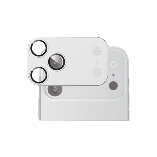 Smartix Ultraguard Aluminium Camera Glass for Iphone 17 Pro Max (Silver)