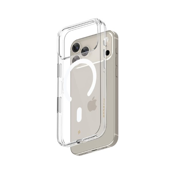 Smartix Ultraguard Ultra Clear Magnetic Case for iPhone 17 Pro Max (Clear)