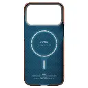 PITAKA Monogram Edge Case for iPhone 17 Pro（Leaping - Orange/Blue）