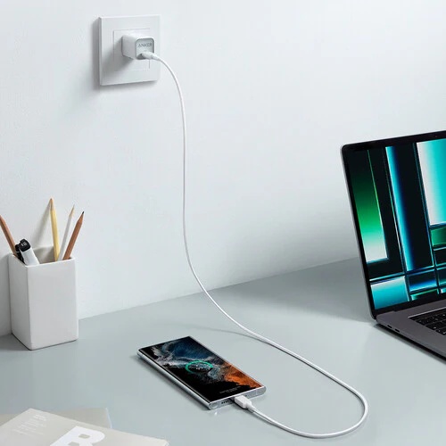 Anker 322 Braided USB-C Cable 3M (White)
