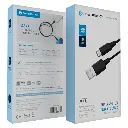 Powerology Power Sync Flex USB-A TO USB-C 2M  Cable PD 20W (Black)