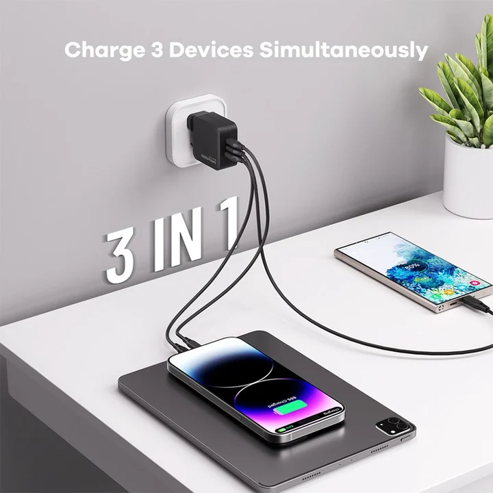 ZLOS 100W GaN Multi-Port Fast Charger 