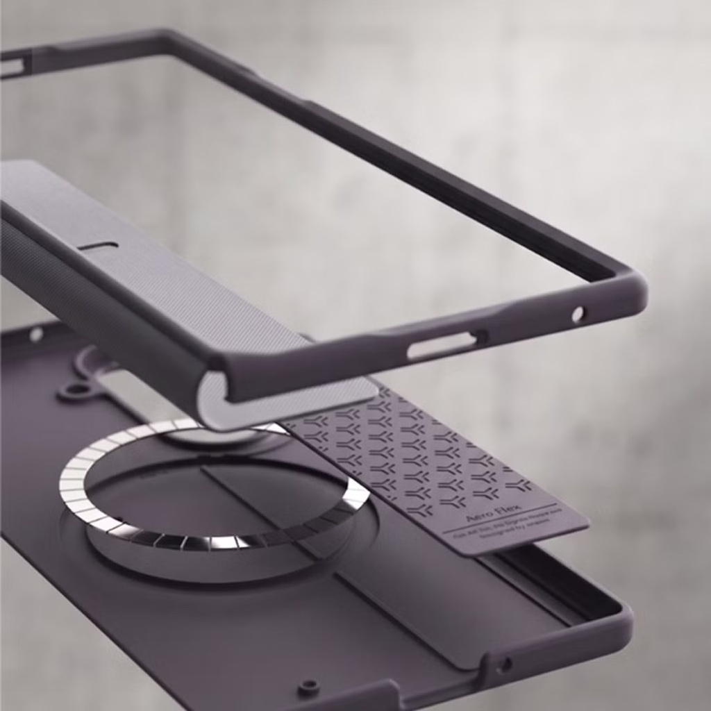 Araree Aero Flex Magsafe Cover For Samsung Z Fold 8 Ultra (Violet)