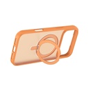 Devia Eleguard Magnetic Shockproof 360°Rotating Stand Case for iPhone 17 Pro (Orange)