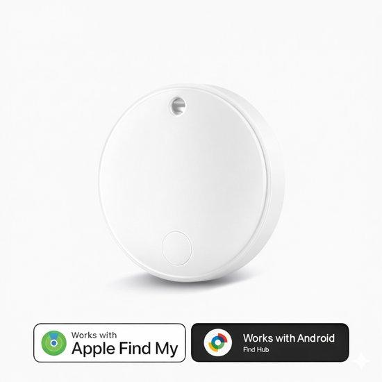Phone Planet Portable Locator Anti-Loss for Apple/Android Finder (White)