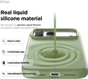 Elago Magnetic Silicone Case for iPhone 17 Pro Max/18 Pro Max (Cedar Green)