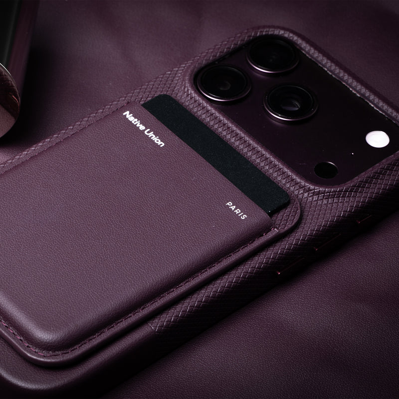 Native Union (RE) Classic Case for iPhone 17 Pro/18 Pro (Burgundy)