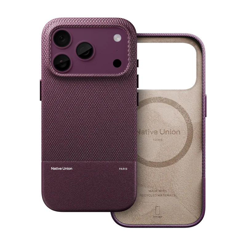 Native Union (RE) Classic Case for iPhone 17 Pro Max/18 Pro Max (Burgundy)