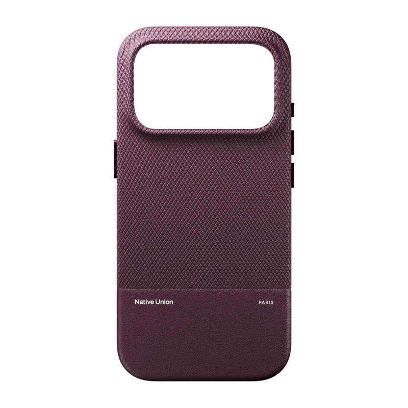 Native Union (RE) Classic Case for iPhone 17 Pro Max/18 Pro Max (Burgundy)