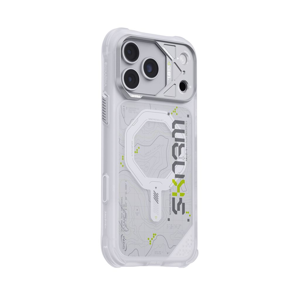 SkinArma Sonar Case for iPhone 18 Pro (White)