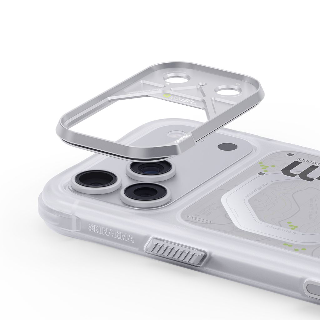 SkinArma Sonar Case for iPhone 18 Pro (White)