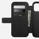 Nomad Modern Leather Folio Case for iPhone 18 Pro Max (Brown)