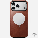 Nomad Modern Leather Case for iPhone 18 Pro (Brown)