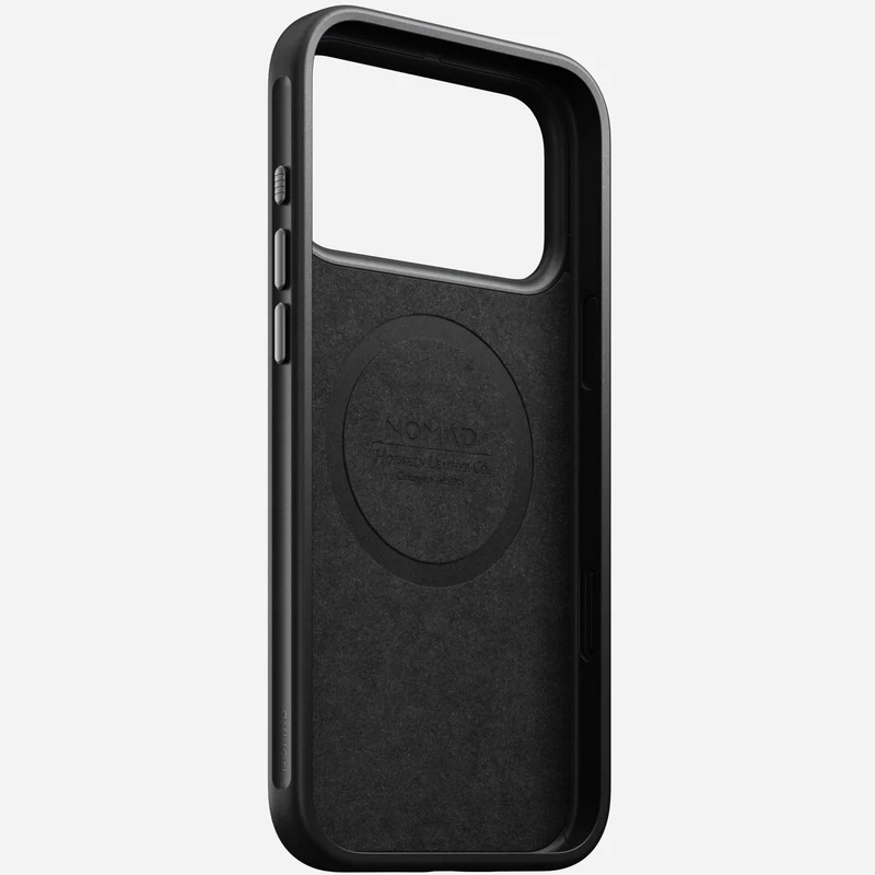 Nomad Modern Leather Case for iPhone 18 Pro (Black)