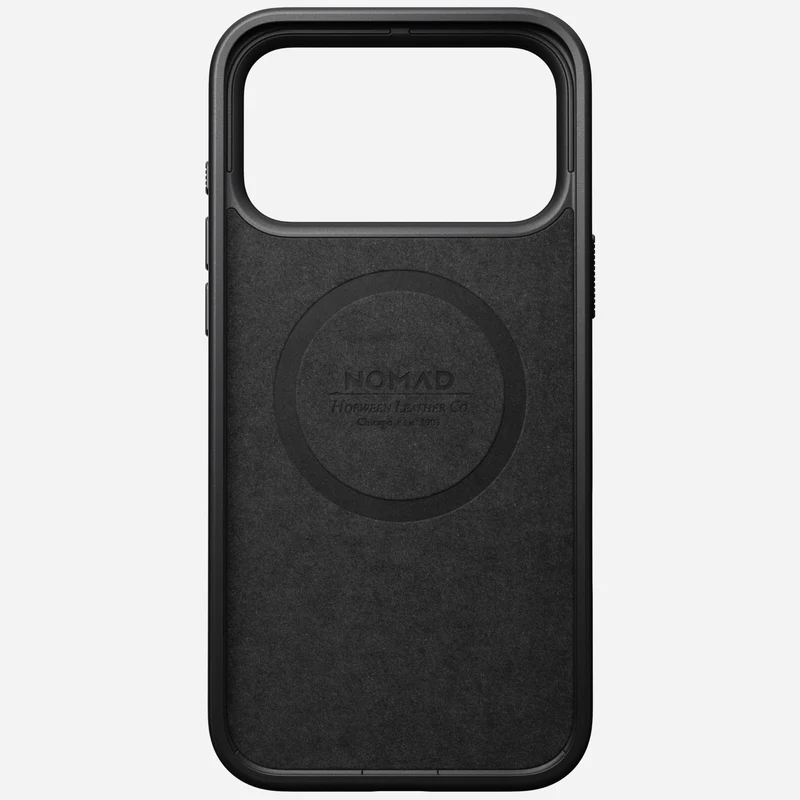 Nomad Modern Leather Case for iPhone 18 Pro (Black)