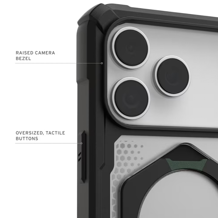 UAG  Plasma XTE 360 Magsafe Case for iPhone 17 Pro Max/18 Pro Max (Black/Clear)