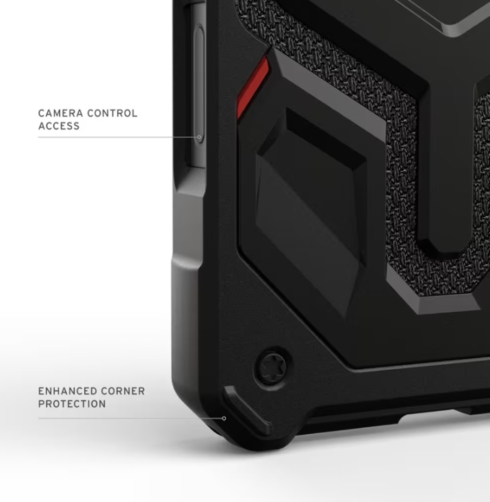 UAG Monarch Pro Kevlar Case for iPhone 17 Pro Max/18 Pro Max (Kevlar Black)
