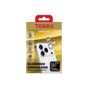 Torrii BODYGLASS Aluminium Camera Protector Ring for iPhone 18 Pro/18 Pro Max (Silver)