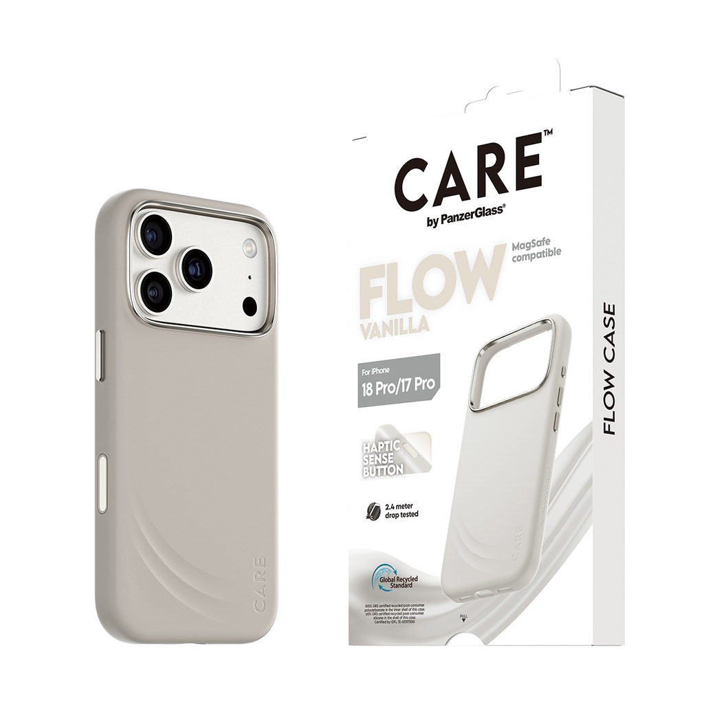CARE by PanzerGlass® FLOW Magsafe Case for iPhone 18 Pro (Vanilla)