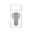 SkinArman Helio CE Silicon Grip-Stand Case for iPhone 18 Pro Max (Clear)