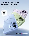 ESR Classic Hybrid Magnetic Case  (Camera Control) for iPhone 17 Pro/18 Pro (Frosted Light Blue)