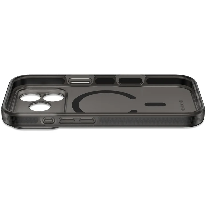 DropTec Transparent Backcover for iPhone 18 Pro Max (Frosted Black)