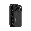 AULUMU Ultra-Slim Aramid Fiber Case for iPhone 18 Pro (Black)