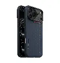 AULUMU Ultra-Slim Particle Aramid Fiber Case for iPhone 18 Pro Max (Blue)