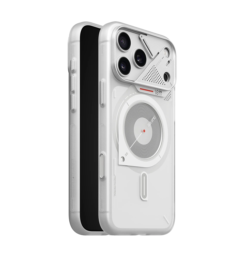 AULUMU Hyper Frosted TPU IMD Case for iPhone 18 Pro (Translucent White)