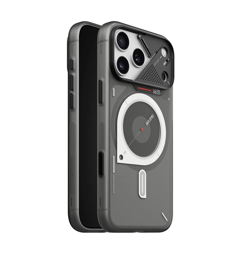 AULUMU Hyper Frosted TPU IMD Case for iPhone 18 Pro Max (Translucent Gray)