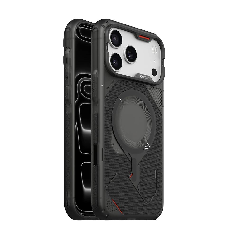 AULUMU Rugged Case for iPhone 18 Pro (Translucent Gray)