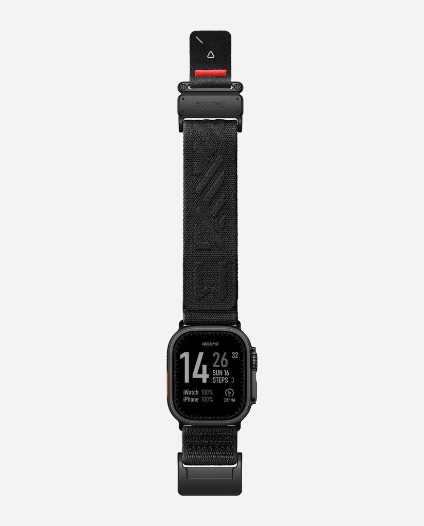 AULUMU Titanium Mag Buckle Quick-Release Band (Black Buckle - Black)