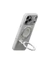 AULUMU Infinite 360° MagSafe Stand | 3-Axis Rotation (Silver)