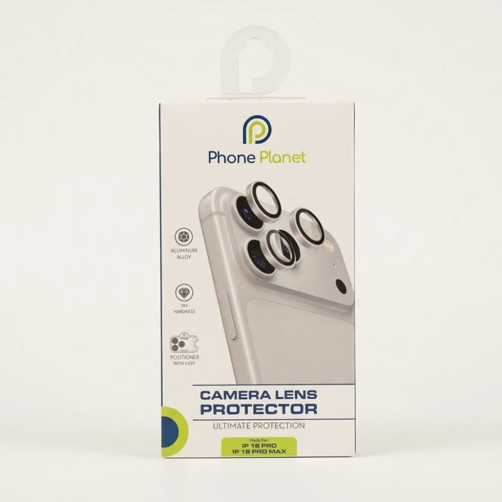 Phone Planet Camera Lens for iPhone 18 Pro/18 Pro Max (Silver)