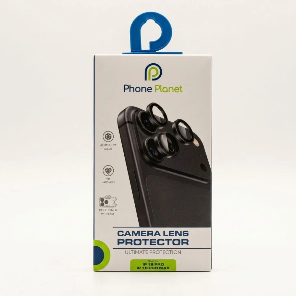 Phone Planet Camera Lens for iPhone 18 Pro/18 Pro Max (Black)